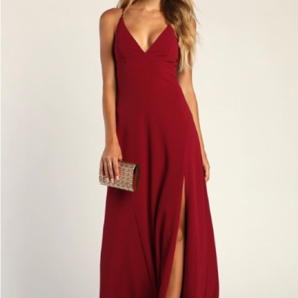 Lulus maxi dress